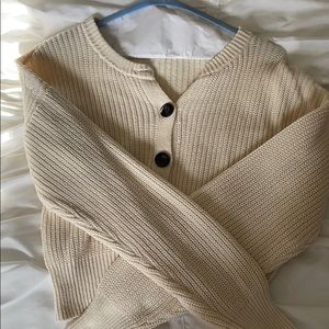 Cropped sweater